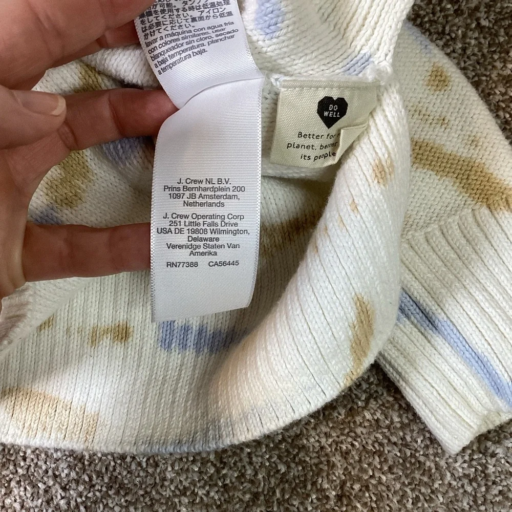Madewell Tie-Dye Broadway Button-Up Cardigan Sweater - Picture 10 of 12
